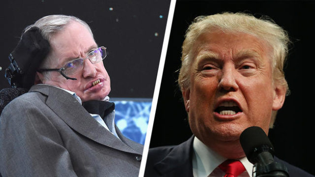 Stephen Hawking manda un Mensaje muy claro a Donald Trump: “No ignores el Cambio Climático”