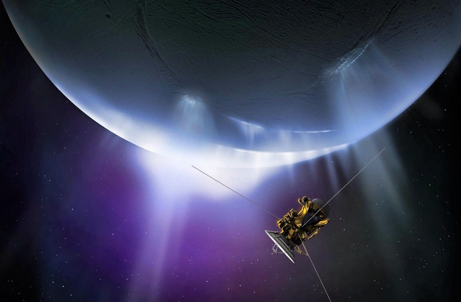 La NASA halla indicios de «vida extraterrestre» en Encelado, luna de Saturno (Video)