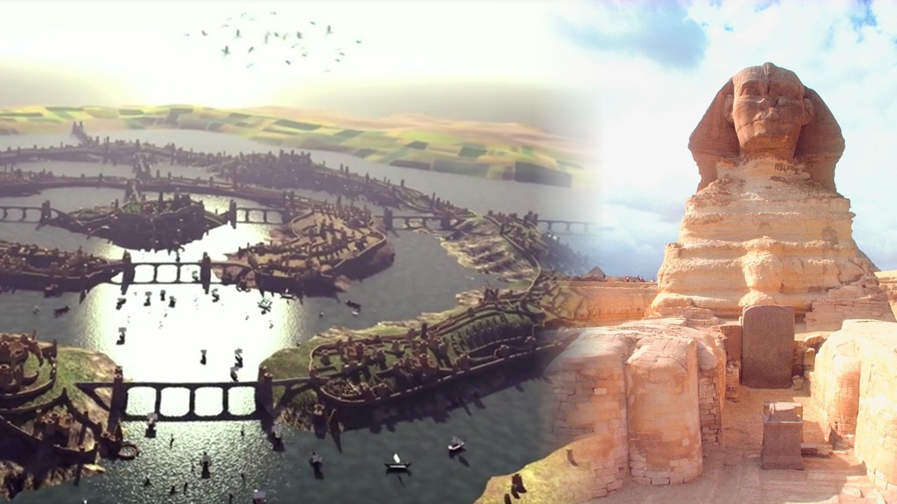 ¿Fue la Gran Esfinge construida por los Atlantes miles de años atrás?