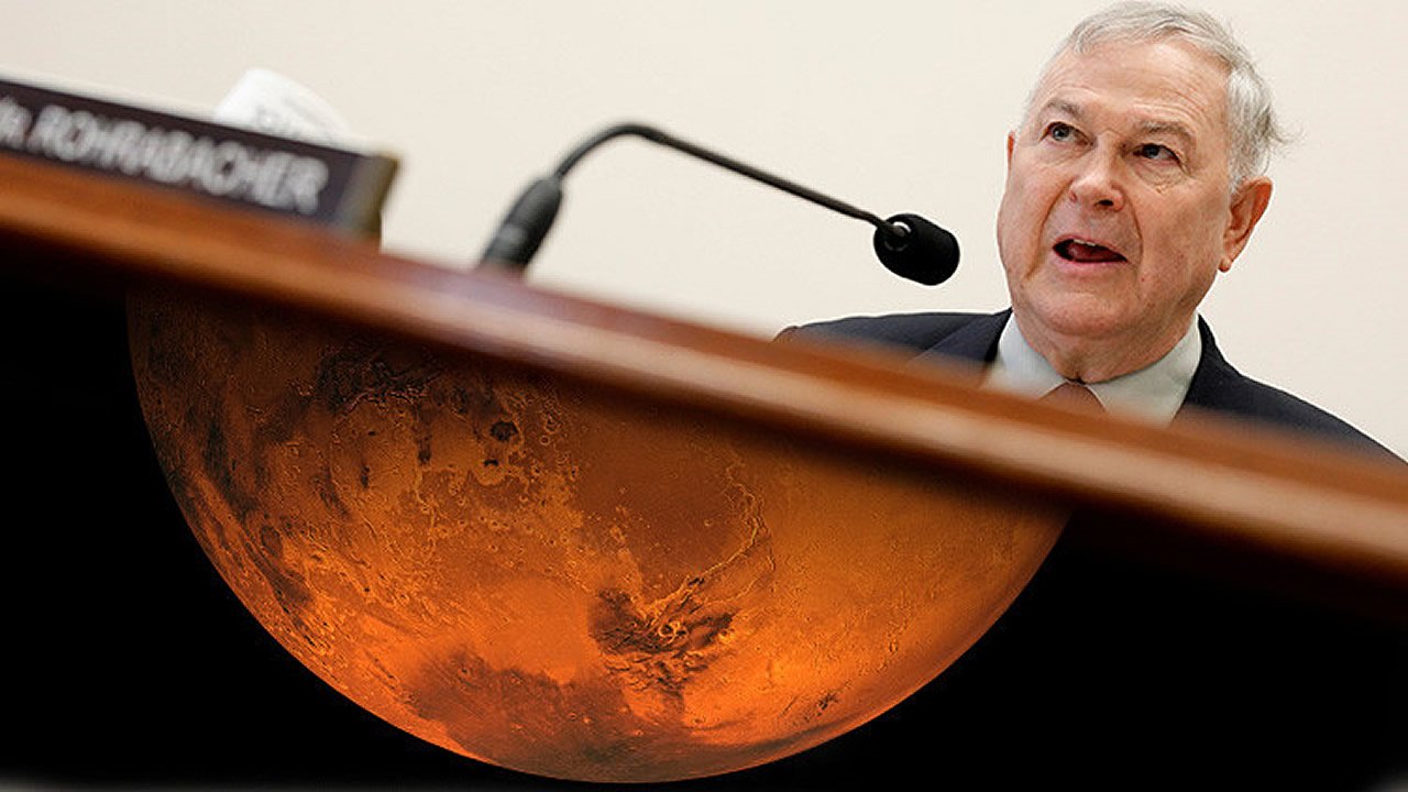 Congresista de EE.UU. pregunta a la NASA: «¿Había una civilización en Marte miles de años atrás?» (Video)