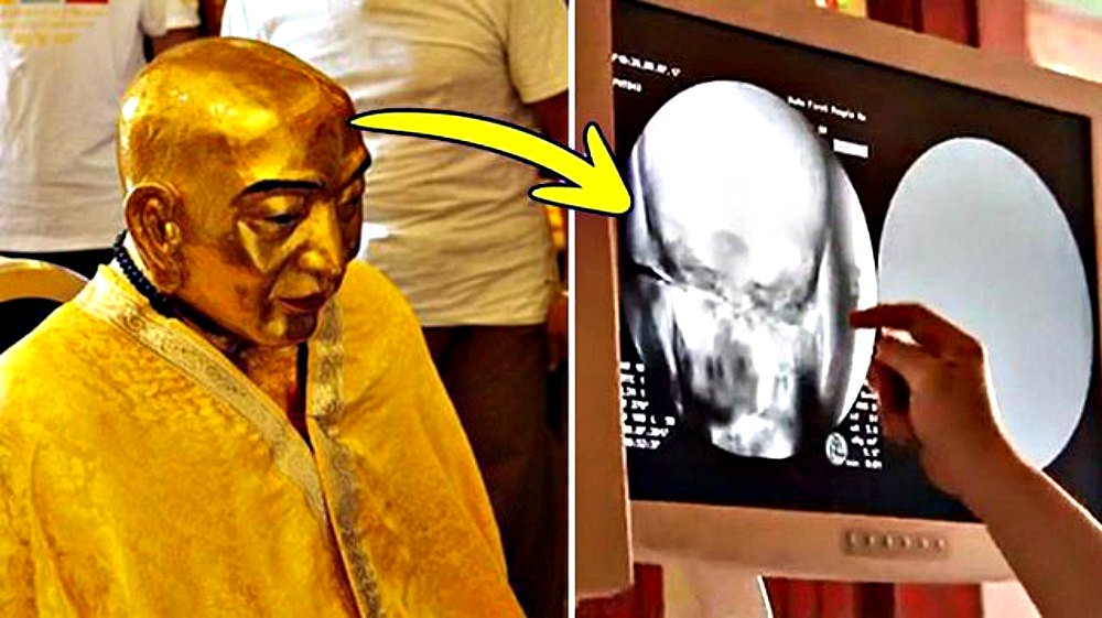 El misterio de la Momia Budista de 1.000 años que conserva intactos sus huesos y cerebro (Video)