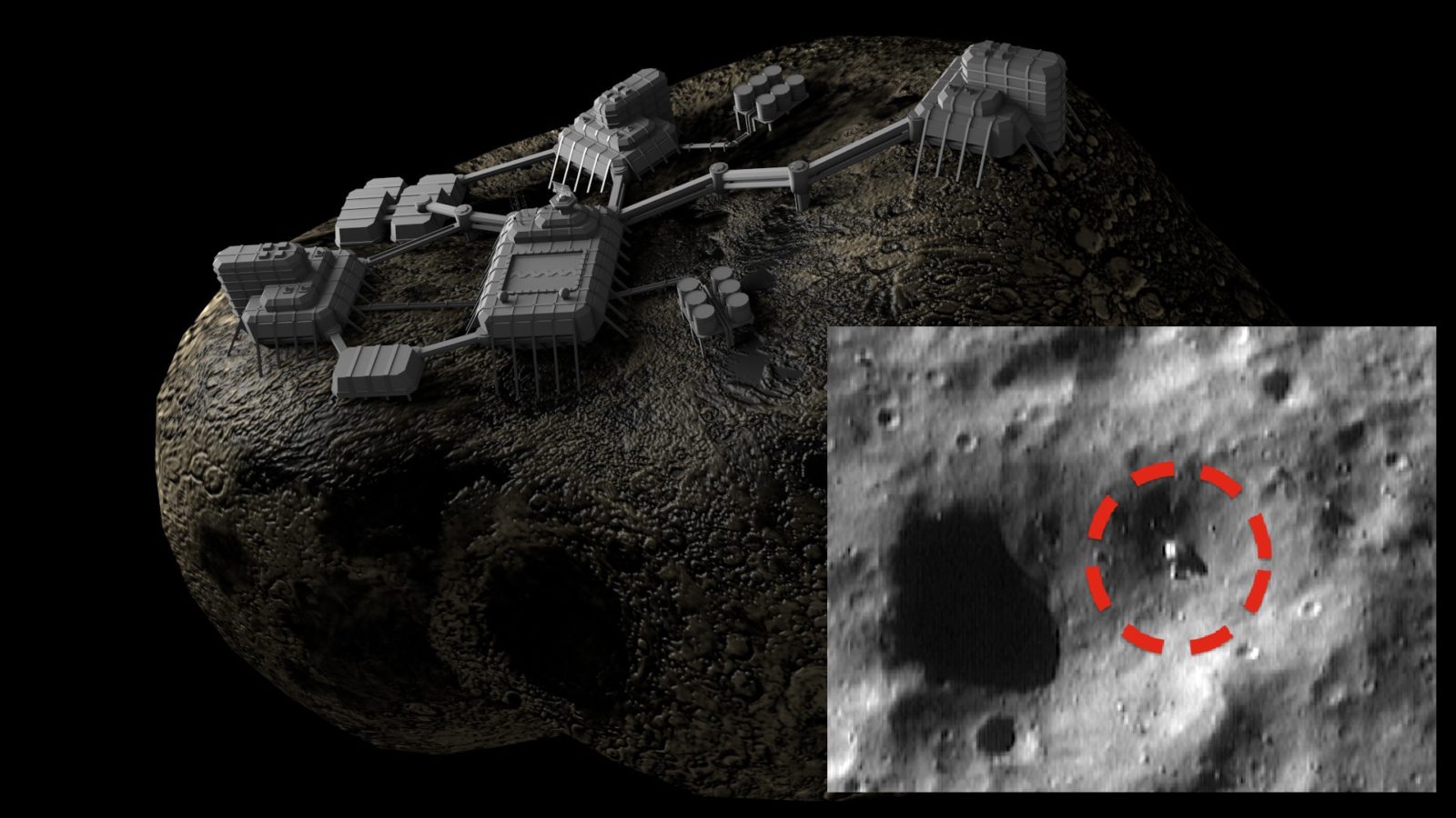 Polémica: ¿Nave espacial de NASA capta Antigua Máquina Minera sobre el Asteroide Eros? (Video)