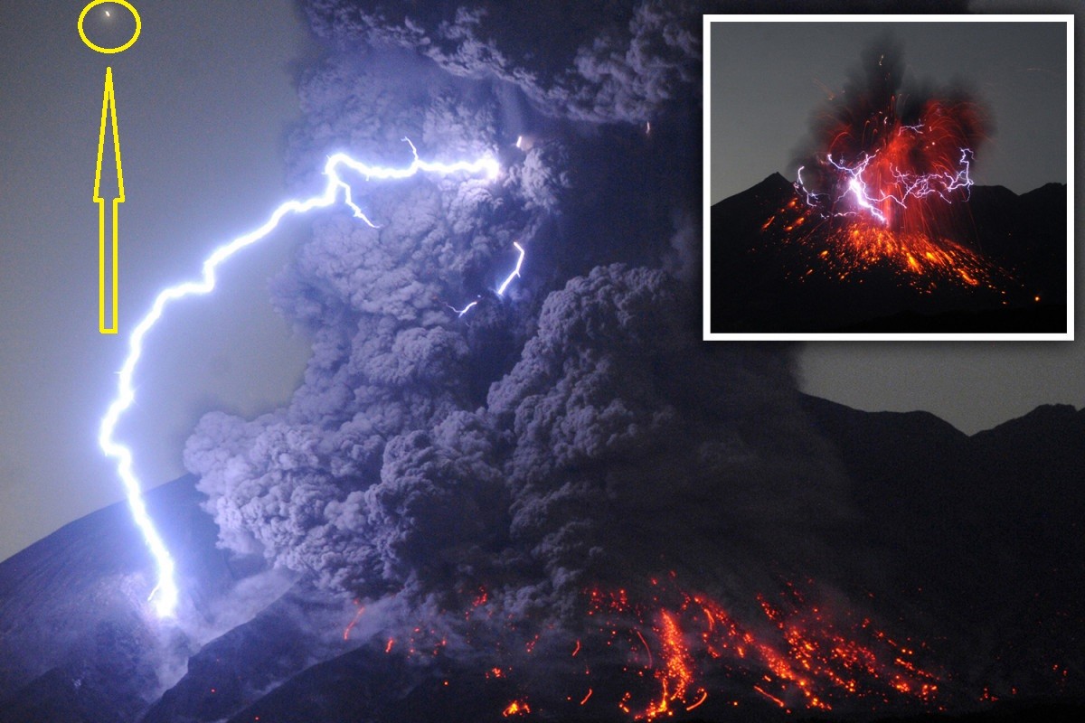 La Razón por la que Hay tantos Avistamientos OVNI cerca de Volcanes en Erupción (Video)