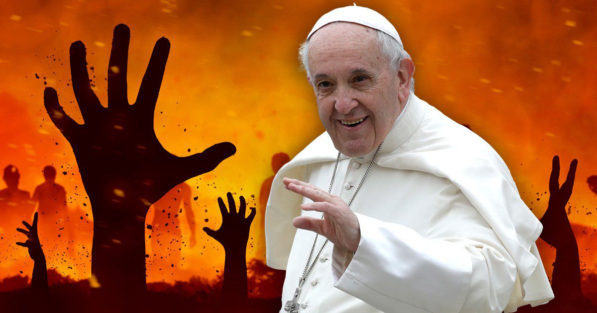 El papa Francisco afirma que «el infierno no existe» y el Vaticano lo desmiente (Video)