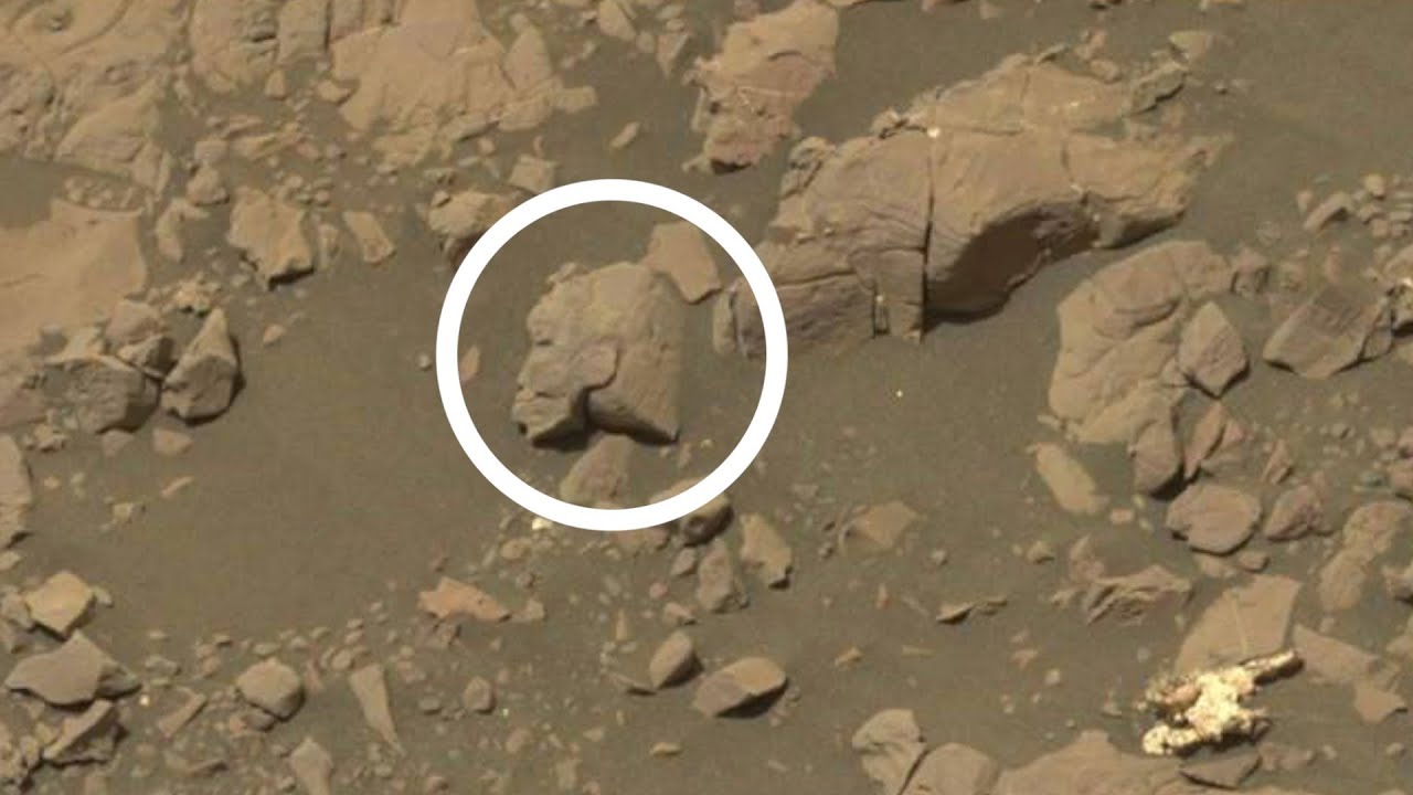 Viral en la Red: ¿Qué hace una estatua egipcia antigua en la superficie de Marte? (Video)