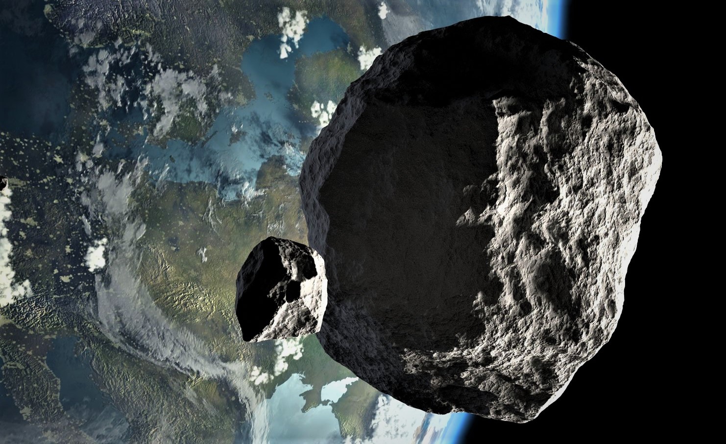 Un Asteroide dos veces más grande que un avión pasará muy cerca de la Tierra