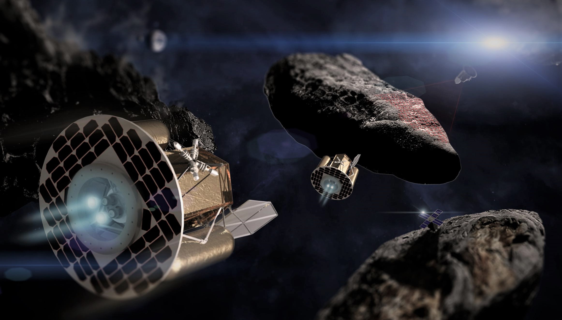 Japón revela sorprendentes imágenes de sus rovers sobre el asteroide Ryugu