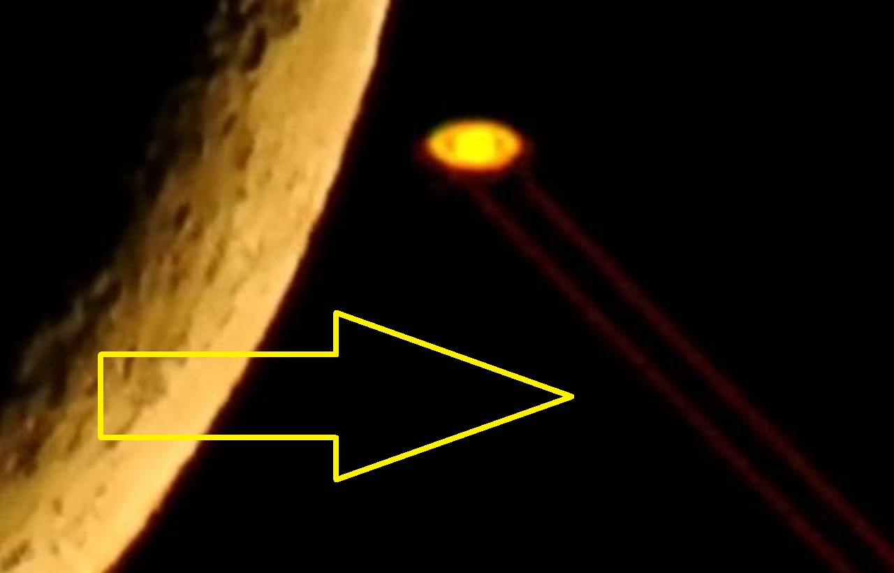 Capturan el momento en que un rayo láser es disparado ¡desde Saturno! (Video)
