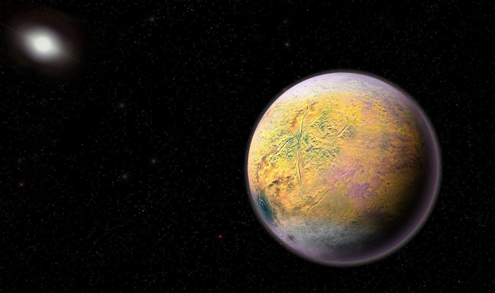 Astrónomos descubren un nuevo Planeta enano en nuestro Sistema Solar