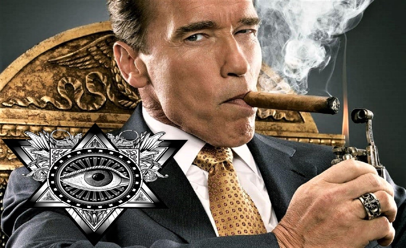 Arnold Schwarzenegger pertenece a una oscura élite aria Illuminati (Video)