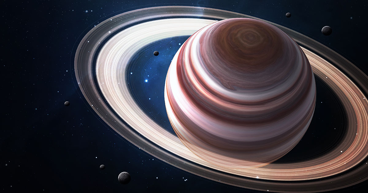 Los anillos de Saturno están llenos de compuestos orgánicos