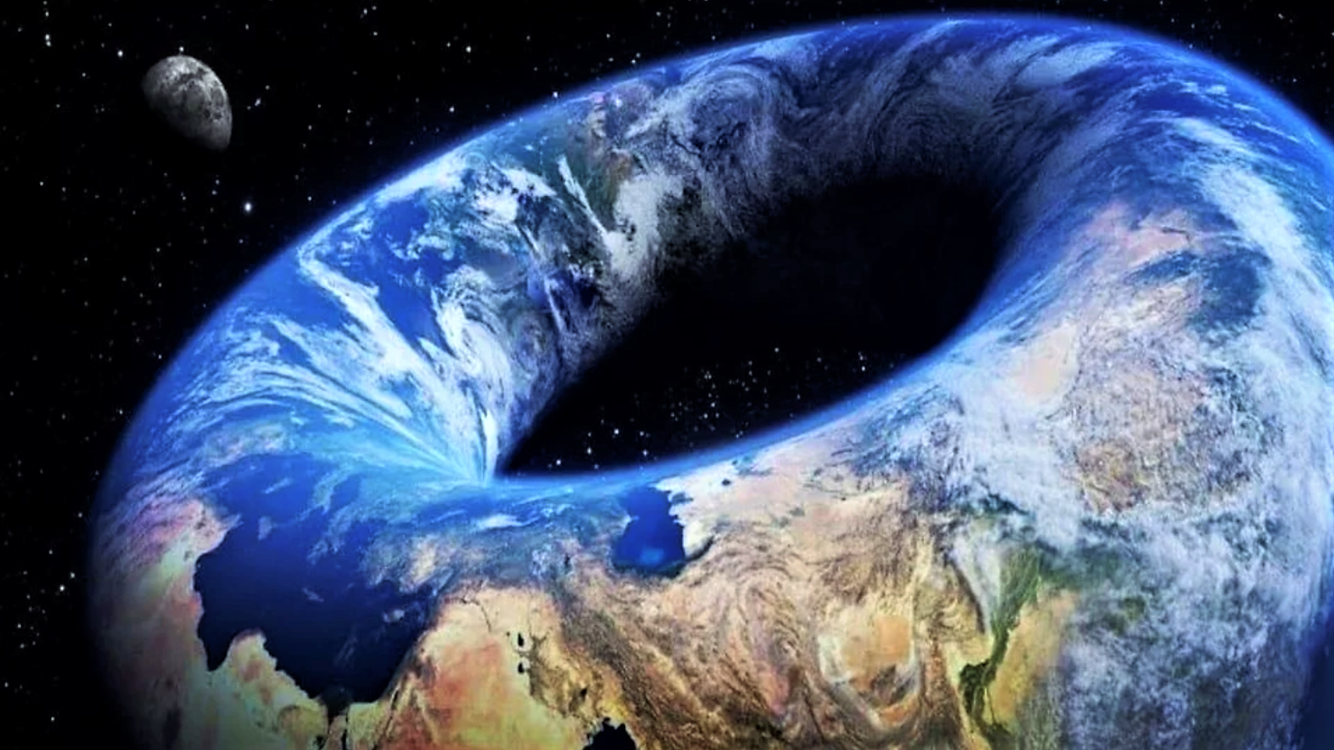 Terraplanistas afirman que la Tierra tiene forma de Donut. (Sí, en serio)