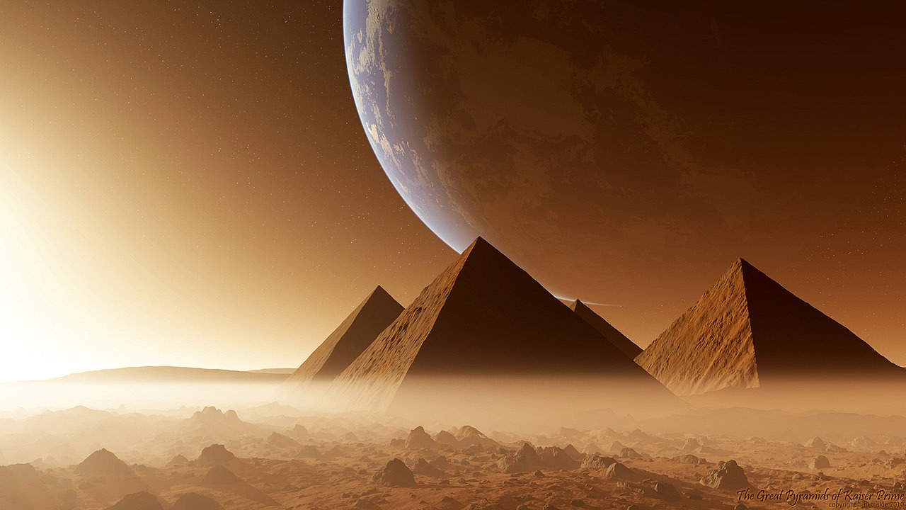 Ufólogo afirma haber encontrado una pirámide en Marte (Video)