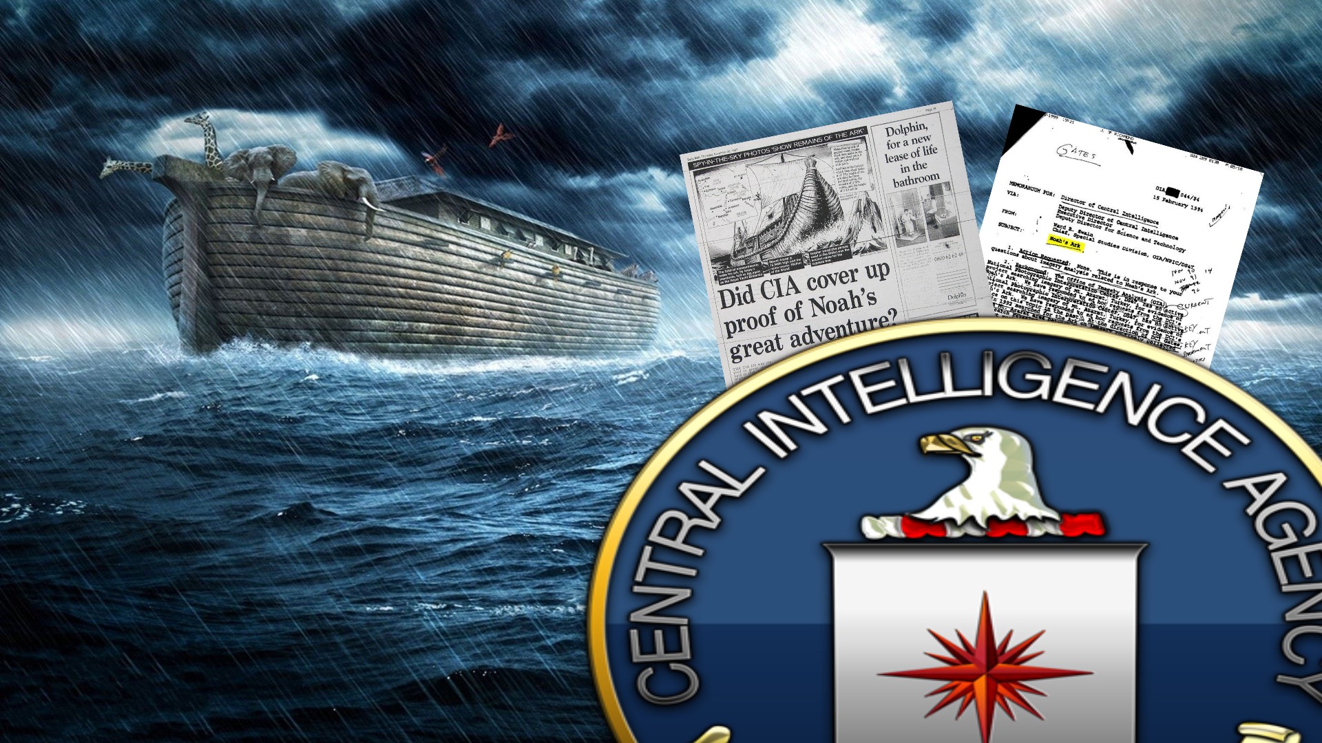 La CIA investigó los «restos» del Arca de Noé en misiones secretas