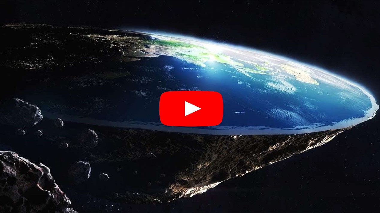 Culpan a YouTube por el creciente número de terraplanistas (Video)