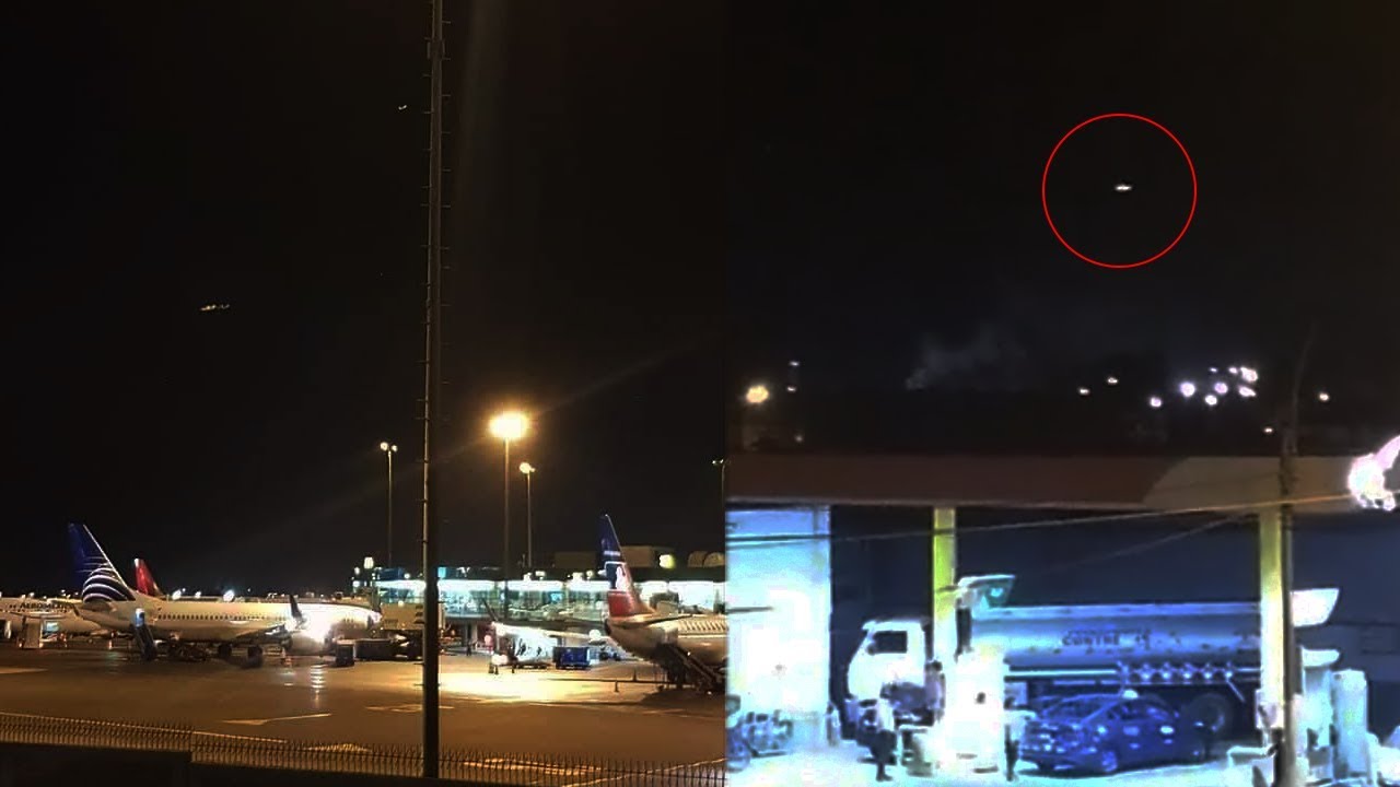 Dos OVNIs sobrevuelan un aeropuerto internacional de Perú (Video)