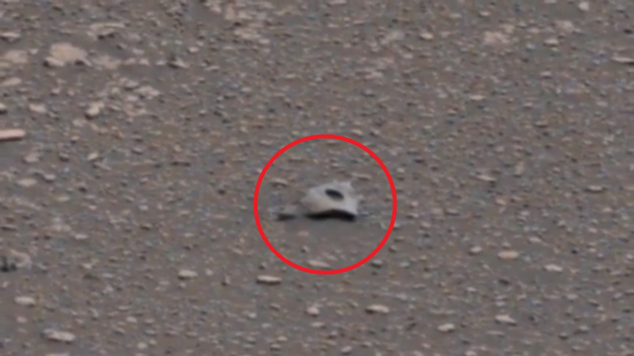 Curiosity fotografía una curiosa «anomalía metálica» en Marte (Video)