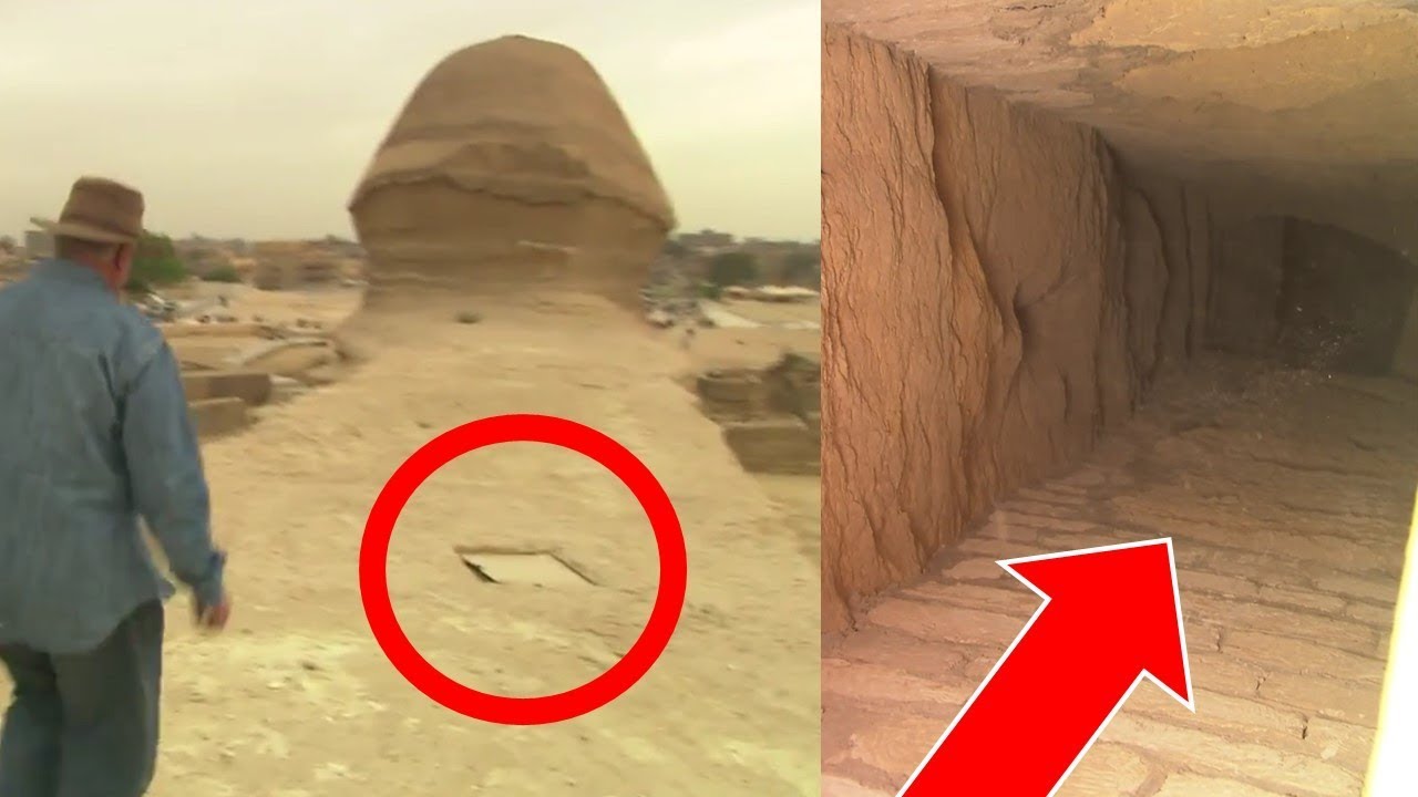 Descubren una puerta secreta en la Gran Esfinge de Guiza (Video)