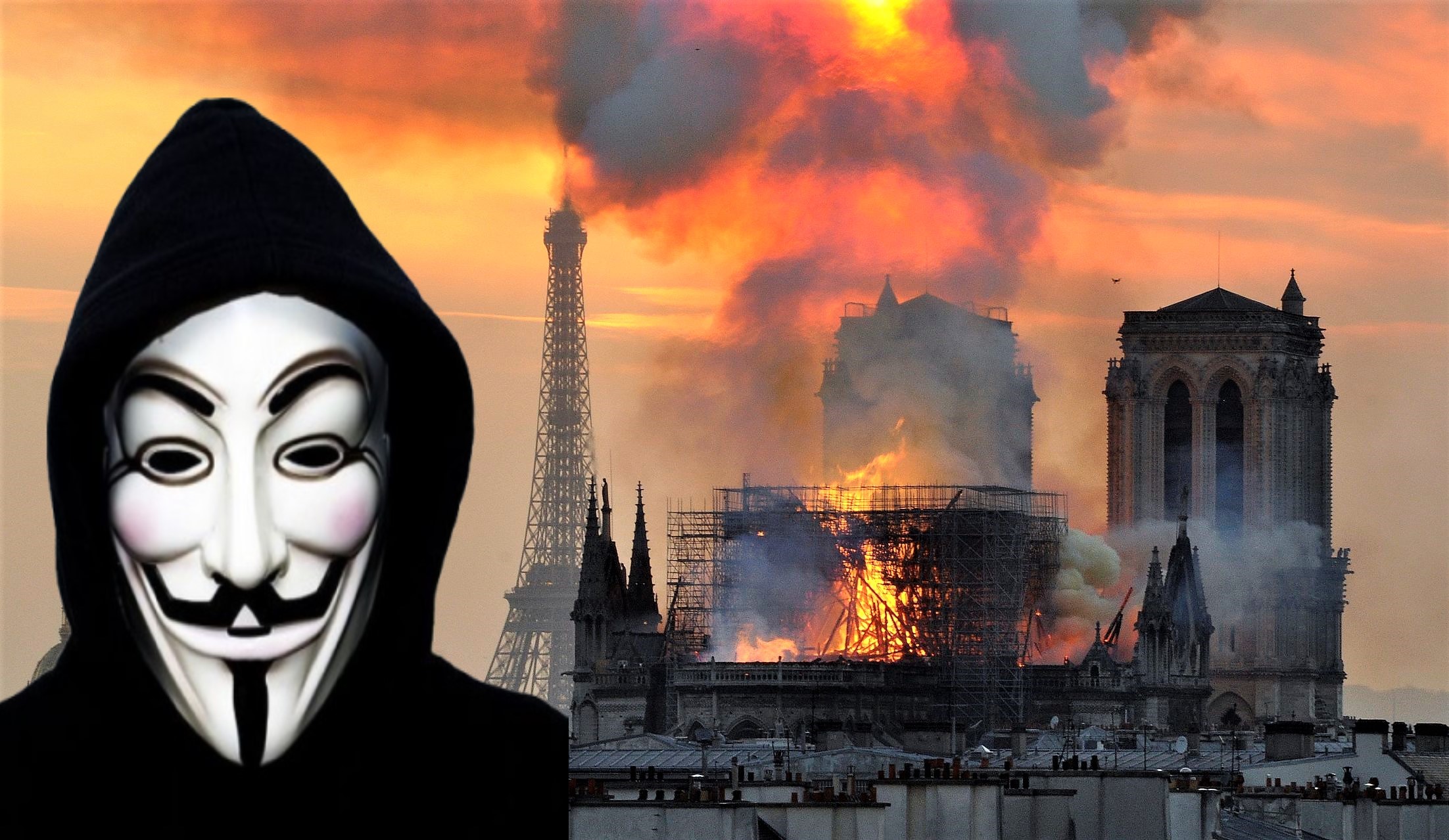 Anonymous expone a los multimillonarios que donaron para Notre-Dame