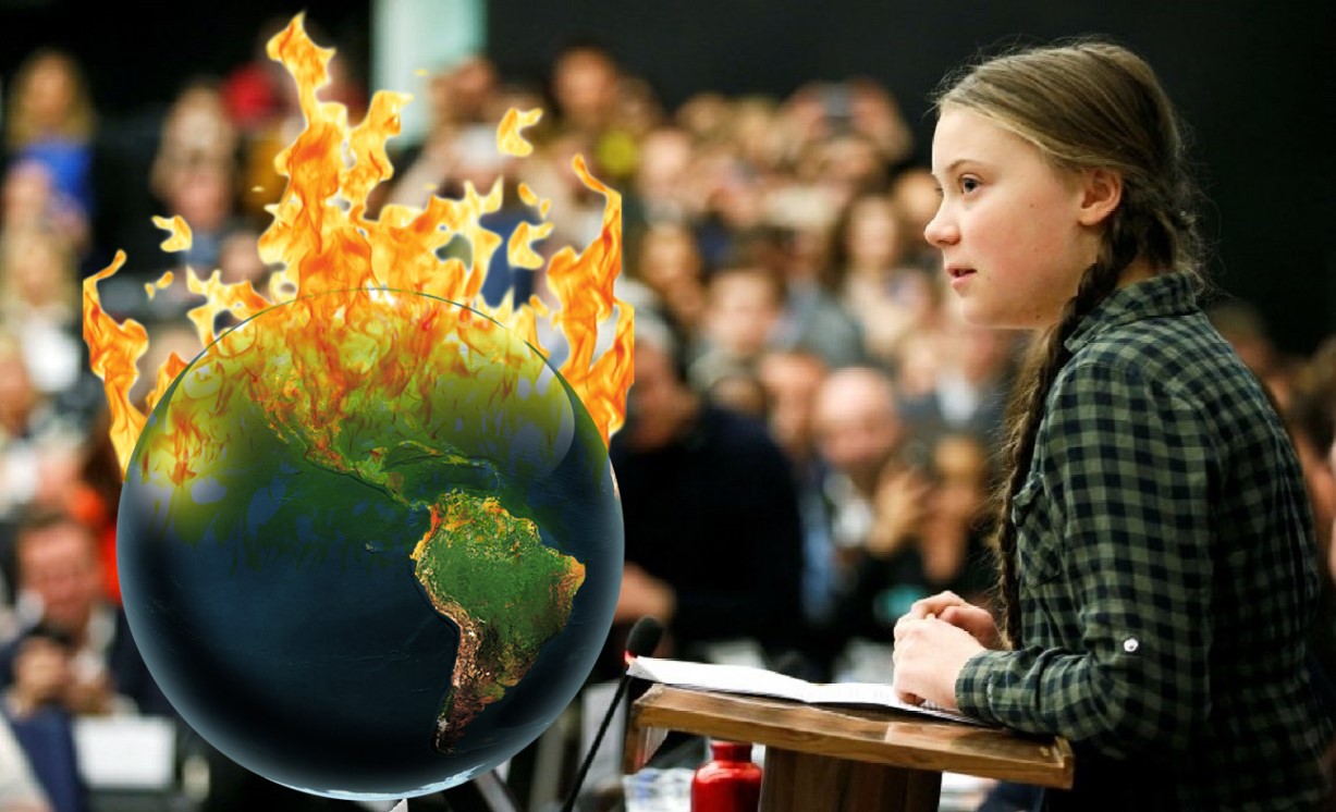 Greta Thunberg al parlamento europeo: «Entrar en pánico, porque la casa está en llamas»
