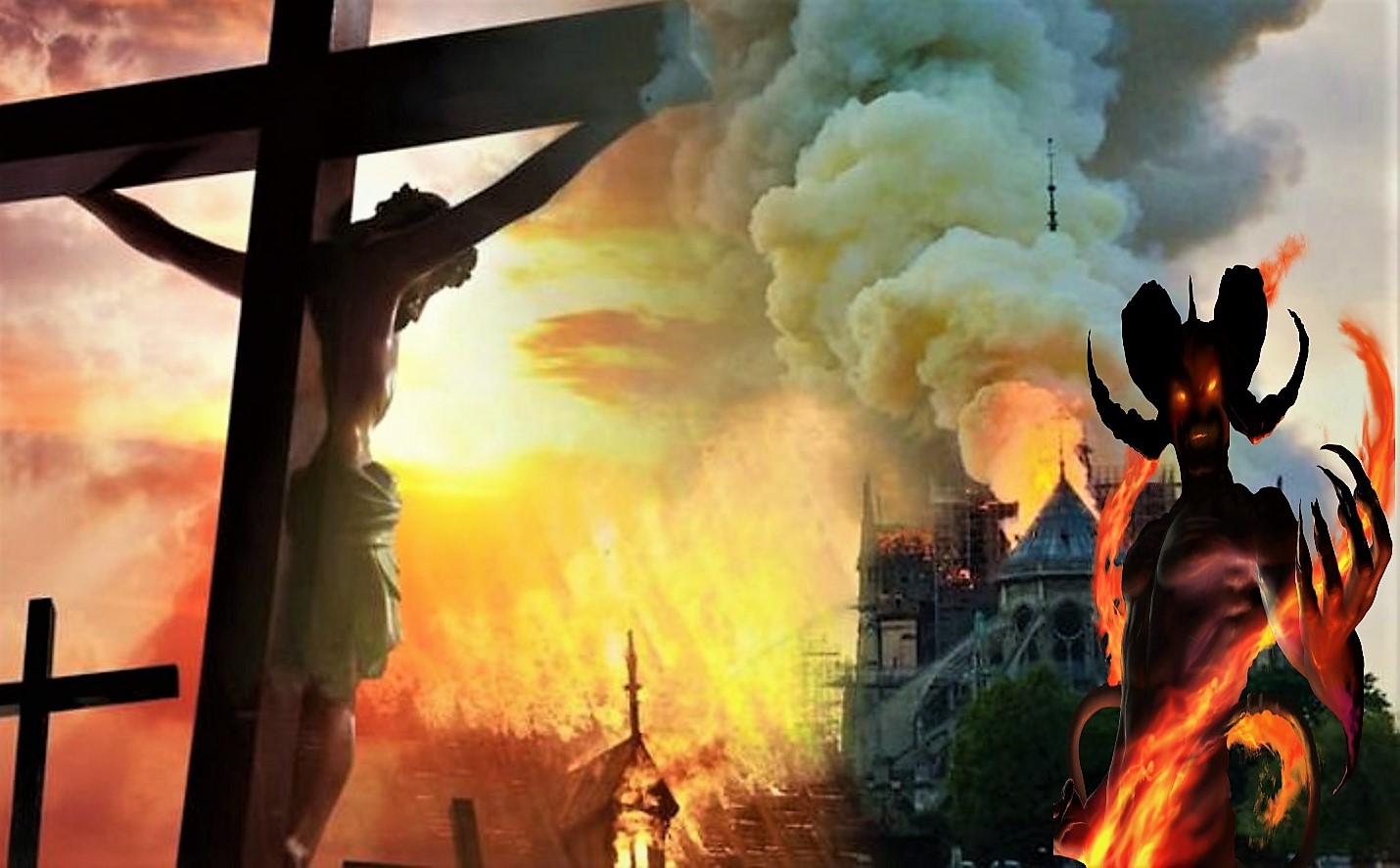 El simbolismo oculto tras los incendios de Notre-Dame y la mezquita Al-Aqsa
