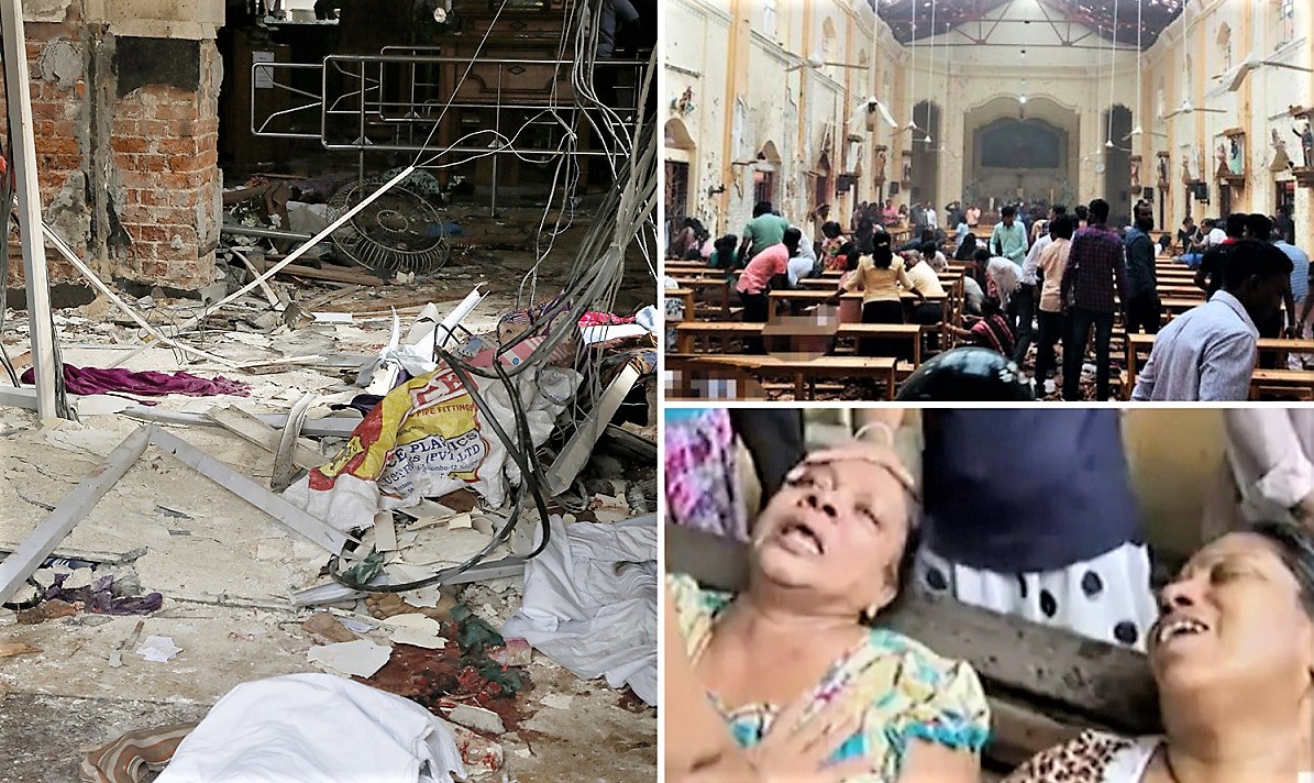 Domingo de Resurrección sangriento en Sri Lanka: Bombas explotan en Iglesias (Video)