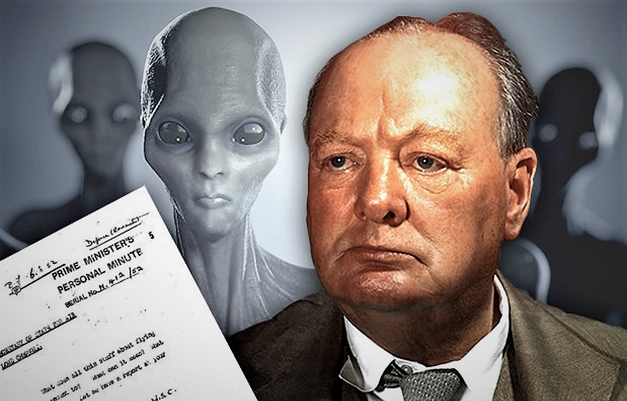 Polémica en el Reino Unido: Winston Churchill, alienígenas, y una carta perdida