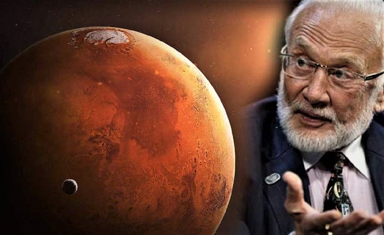 Buzz Aldrin: «Debemos migrar hacia Marte lo antes posible» (Video)