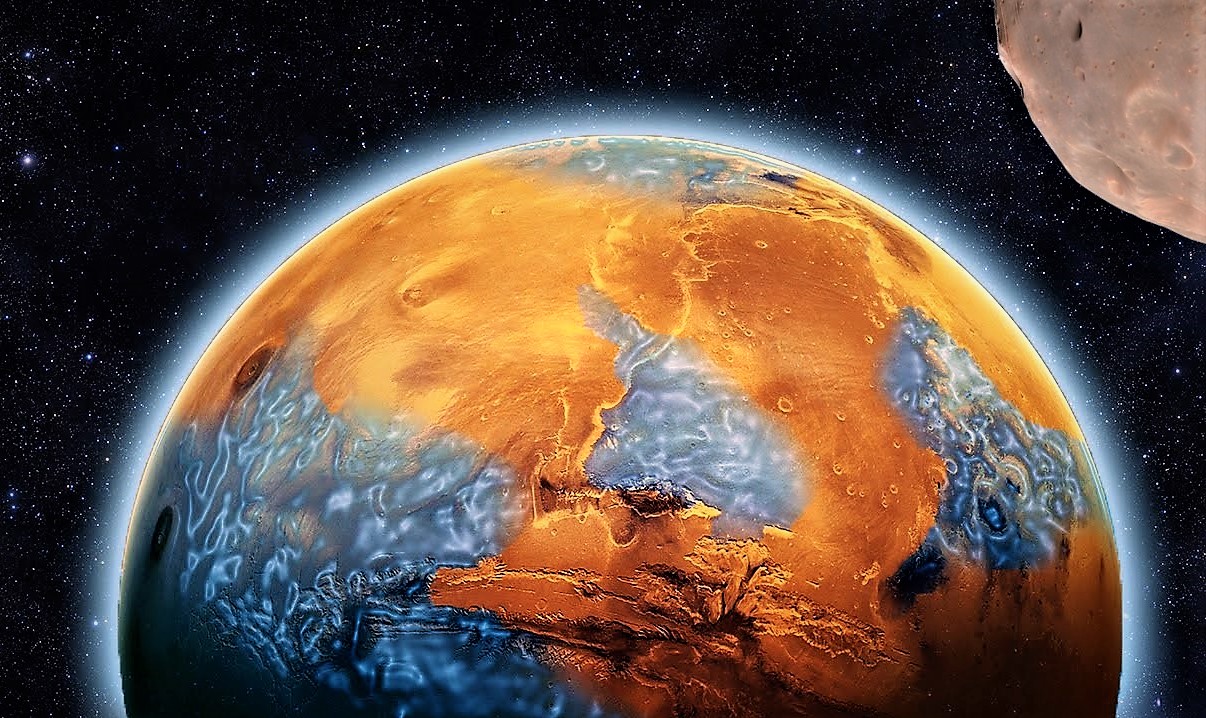Científicos descubren un «nuevo» ciclo de agua en Marte