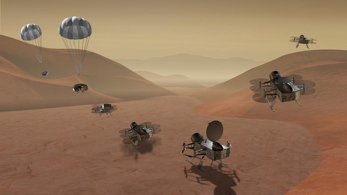 Un Dron «Libélula» de la NASA explorará Titán (Video)