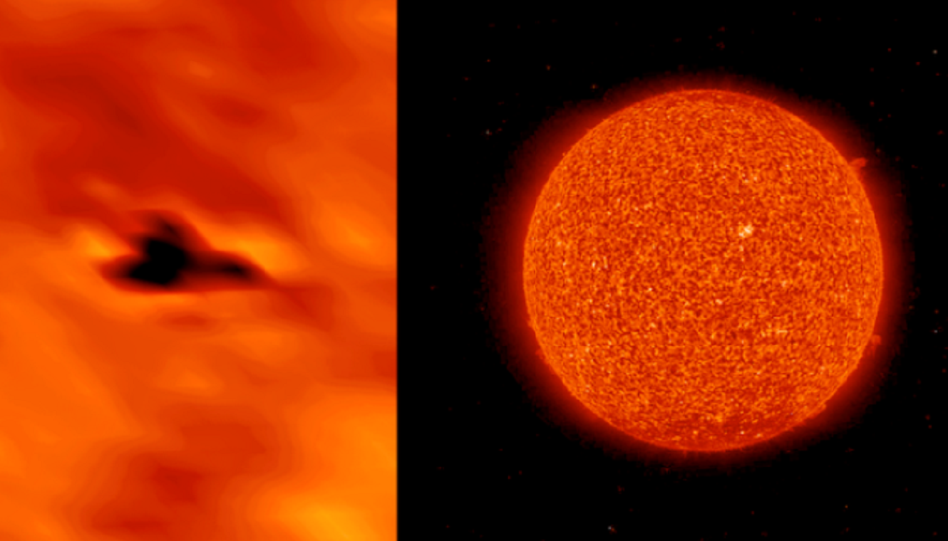 Un OVNI gigantesco podría estar atrapado por la fuerza gravitacional del Sol