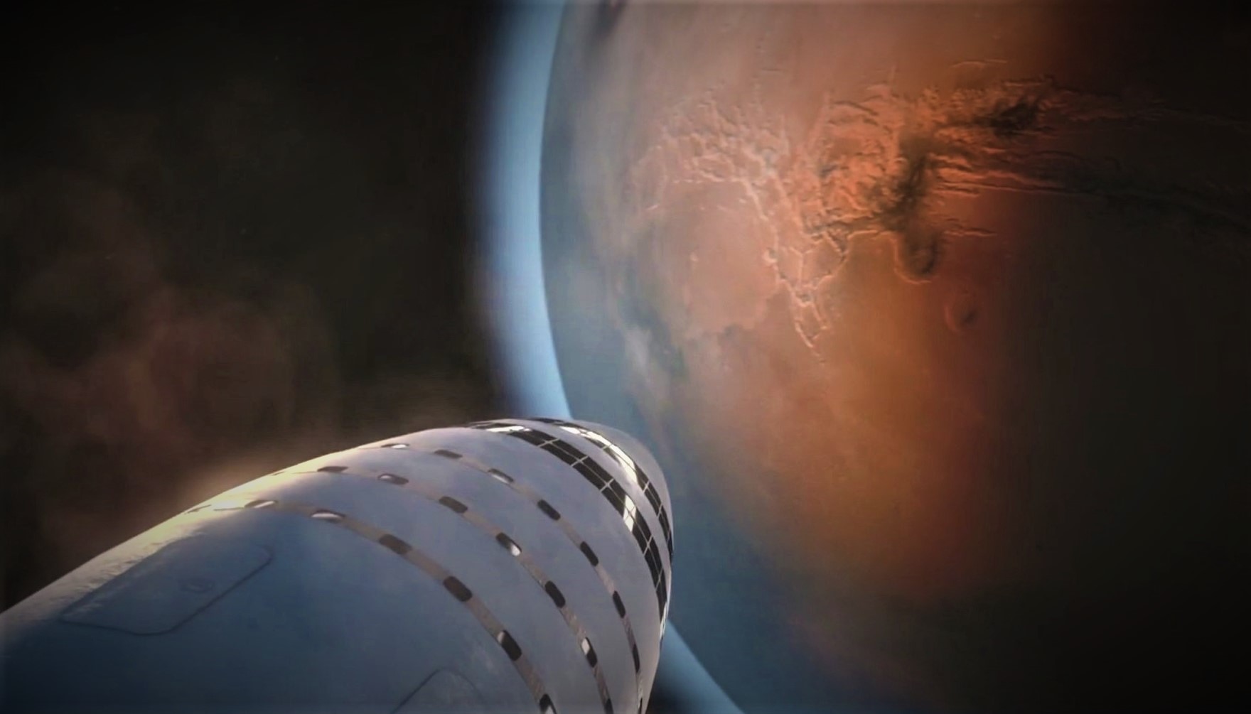 NASA y SpaceX buscan dónde aterrizar su nave en Marte (Video)