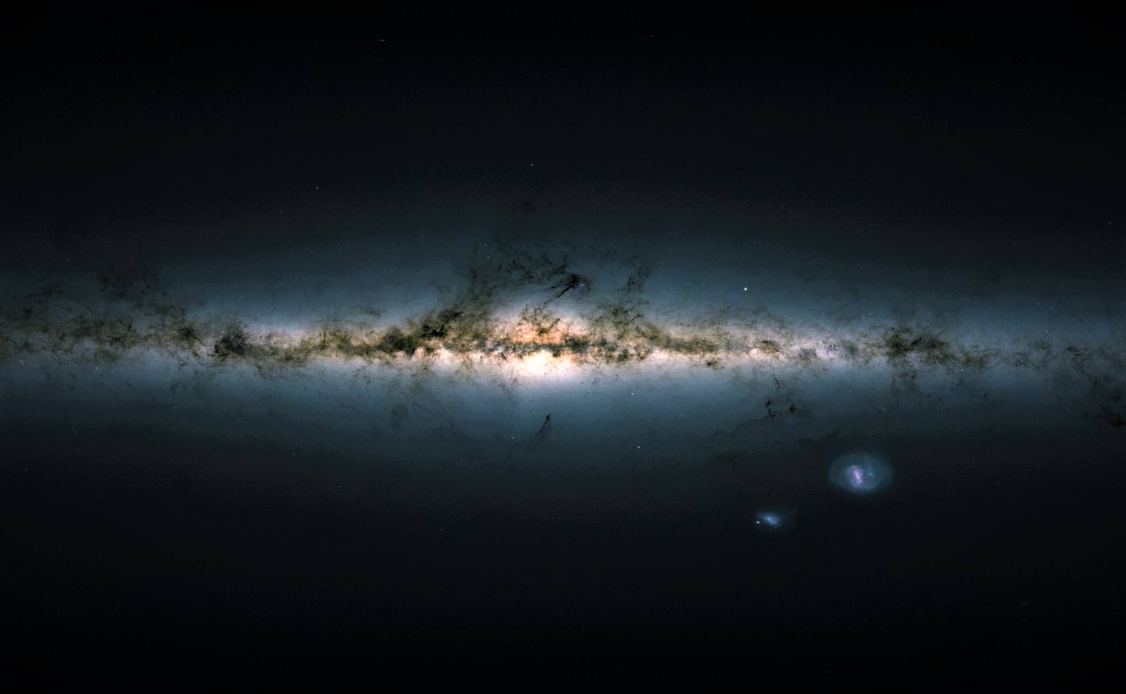 Astrónomos desconcertados al hallar «Cadenas Montañosas» en la Vía Láctea
