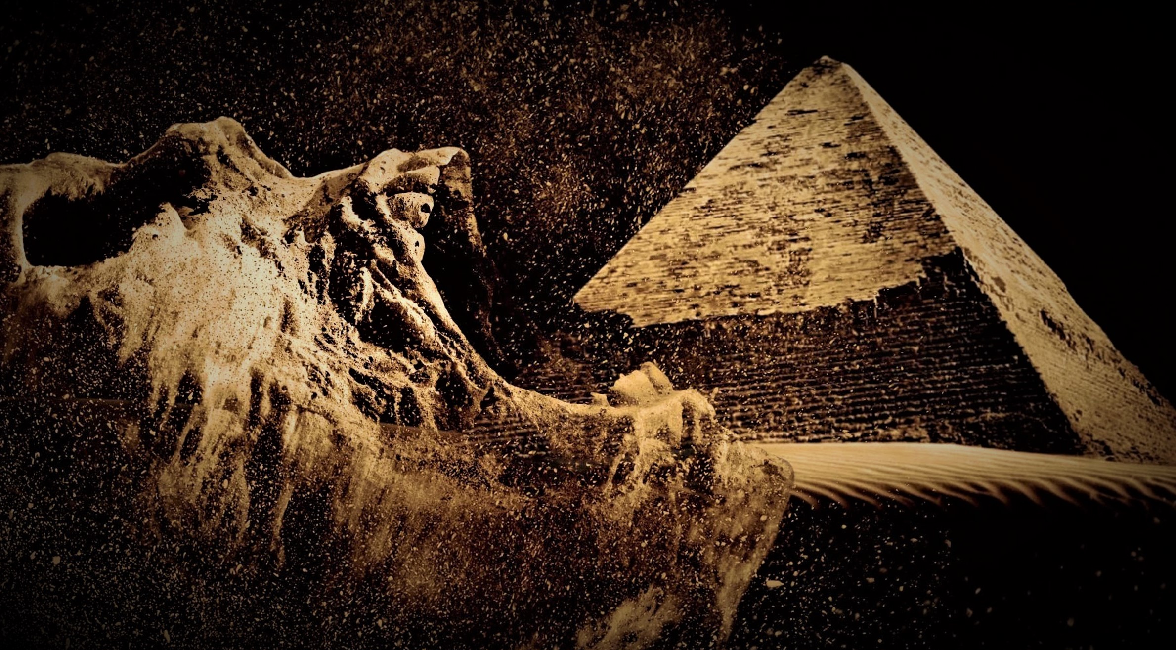 Lo que vieron dentro de la Gran Pirámide les dejó aterrorizados (Video)