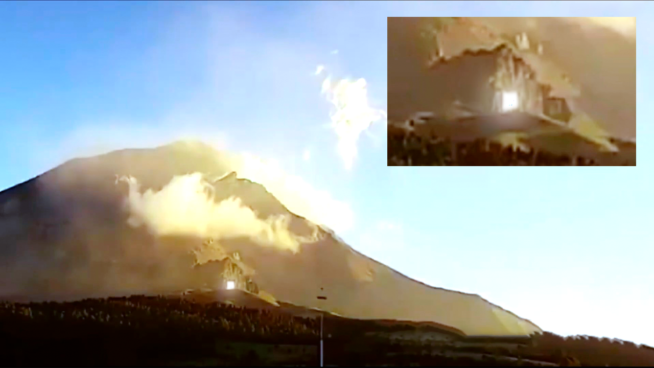 Captan un «Portal Dimensional abierto» en el volcán Popocatépetl (Video)