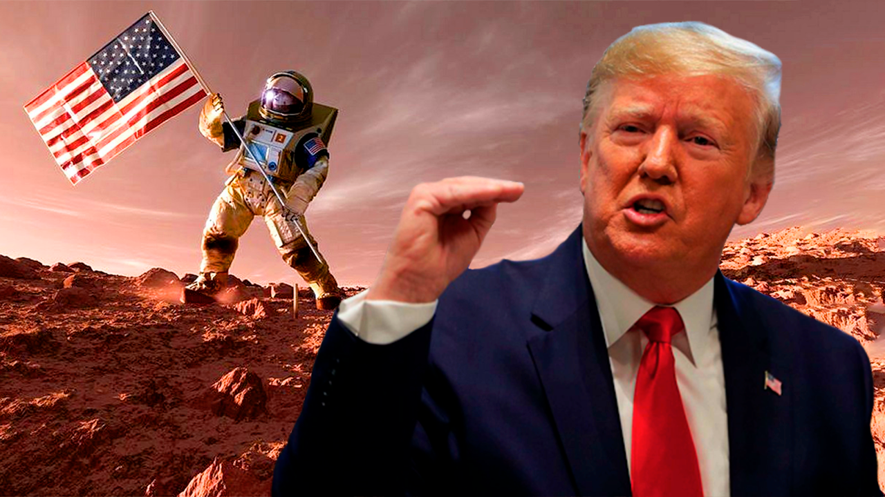 Donald Trump: «EE.UU. será la primera nación en pisar Marte» (Video)