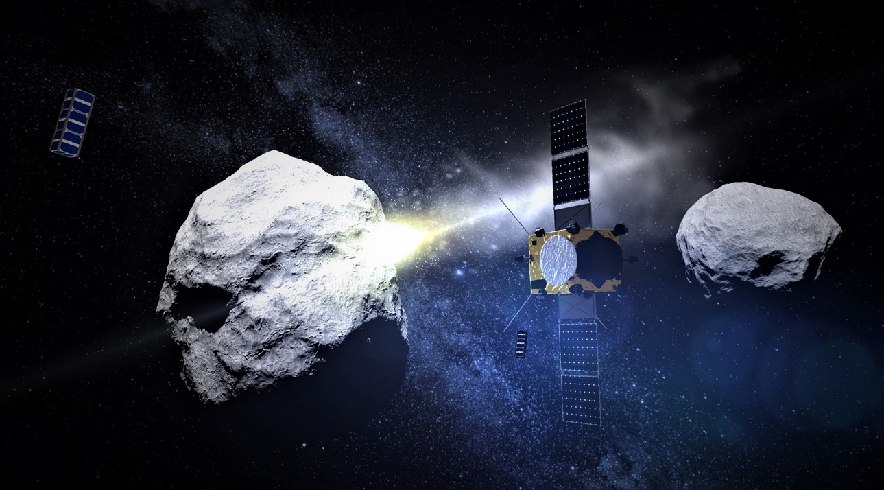 Un asteroide que nadie vio venir «casi» impacta con nuestros satélites