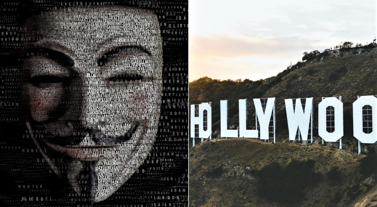 Anonymous y actores famosos «destapan» las redes ocultas de Hollywood