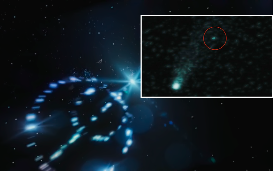Anomalías cerca del cometa Neowise: ¿OVNIs lo vigilan? (Video)
