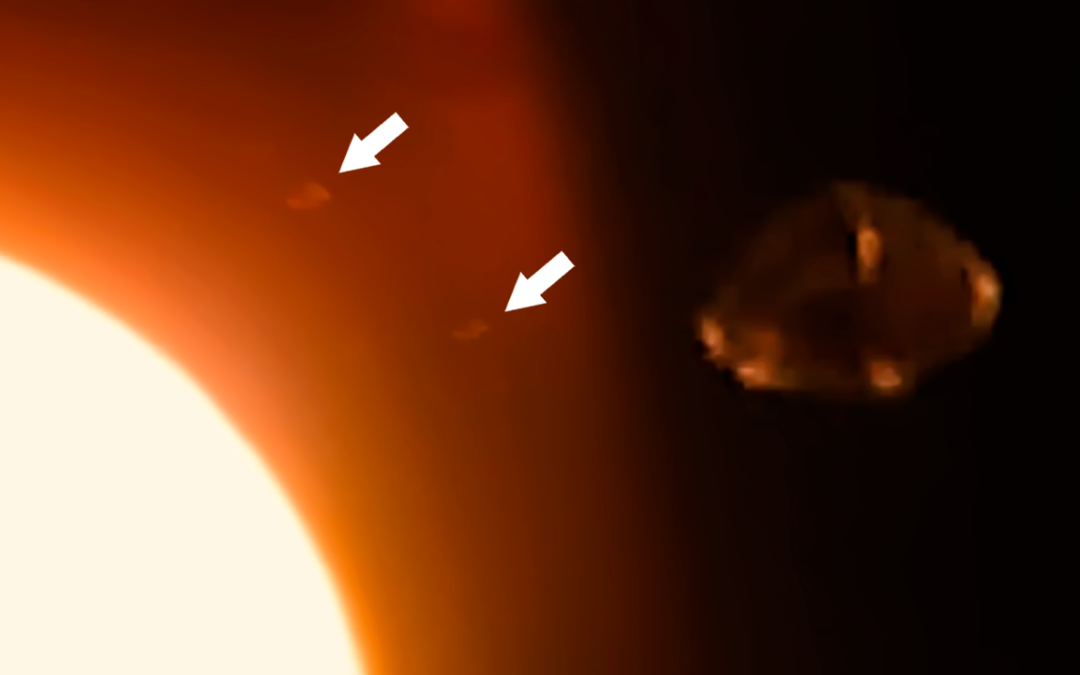 Aseguran que NASA captó una nave extraterrestre junto al Sol (Video)