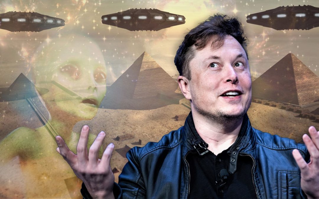 Elon Musk incendió Twitter: «los aliens construyeron las pirámides» (Video)