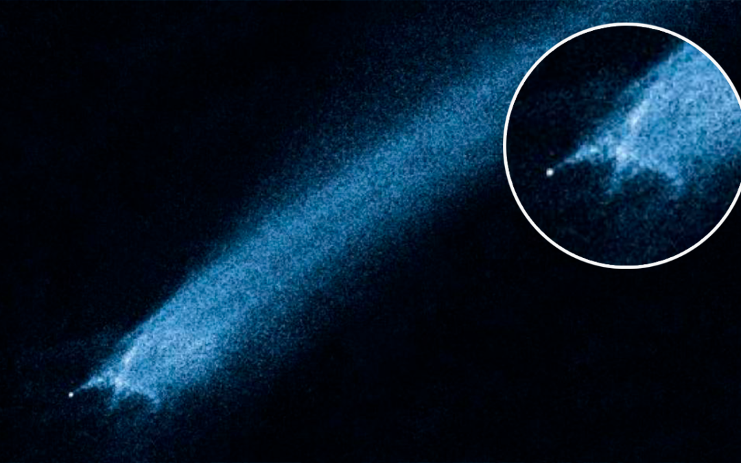 Astrónomos atónitos al descubrir objeto con forma de X por el espacio
