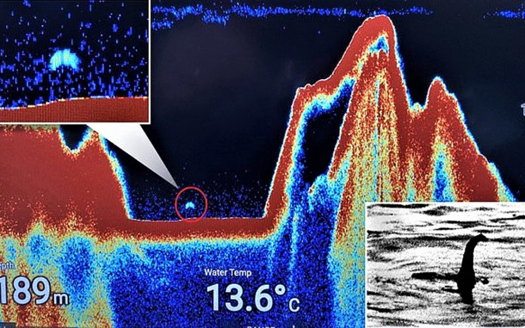 Imagen de sonar muestra un gran objeto en el fondo del lago Ness (Video)