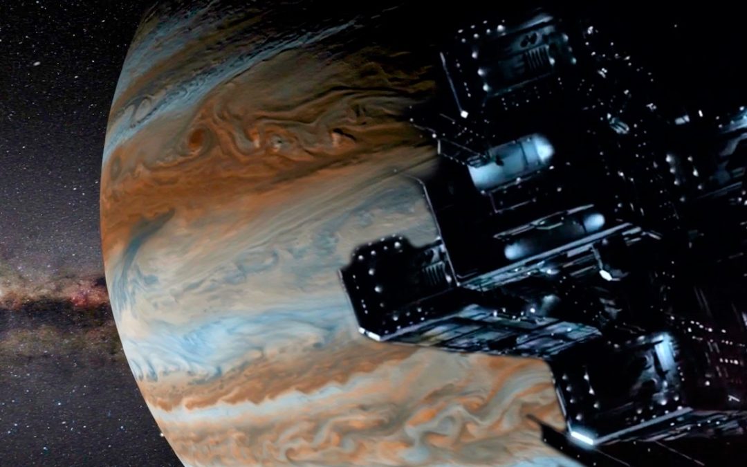 Supuesta nave extraterrestre gigantesca grabada cerca de Júpiter (Video)