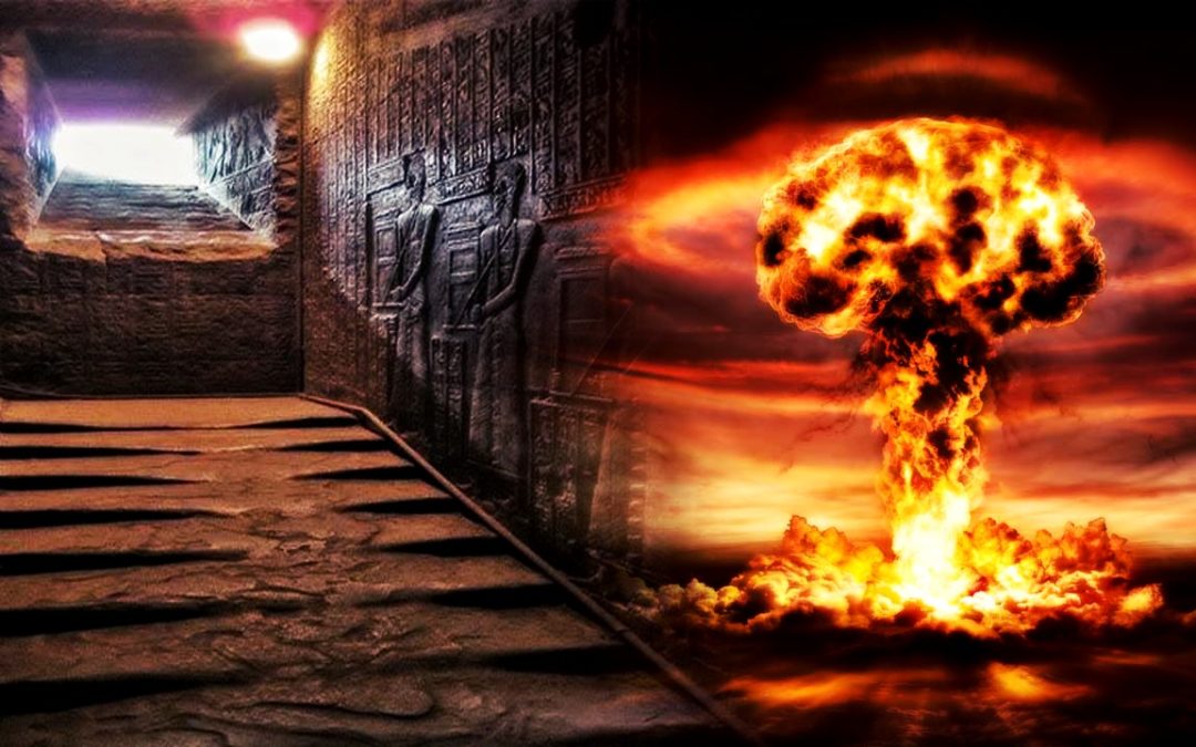 «Escaleras derretidas» en el templo de Hathor: ¿Guerra nuclear en la antigüedad?