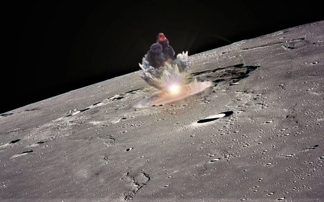 Observatorio captura una serie de «raros impactos» en la luna (Video)