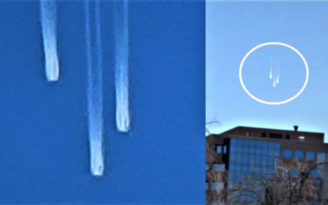 Tres objetos no identificados «caen del cielo» sobre Denver (Video)