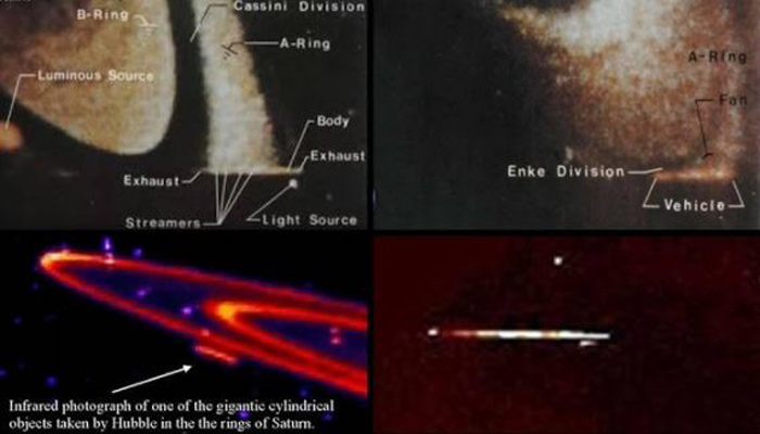 Proyecto Camelot: ¿Voyager captó una gigantesca nave extraterrestre en los anillos de Saturno?