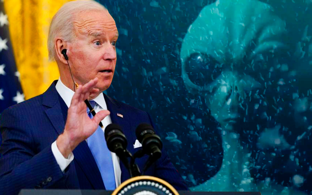 La inesperada respuesta de Joe Biden al ser preguntado sobre los OVNIs