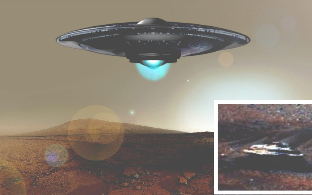 Acusan a NASA de «editar una nave alienígena en una foto de Marte»